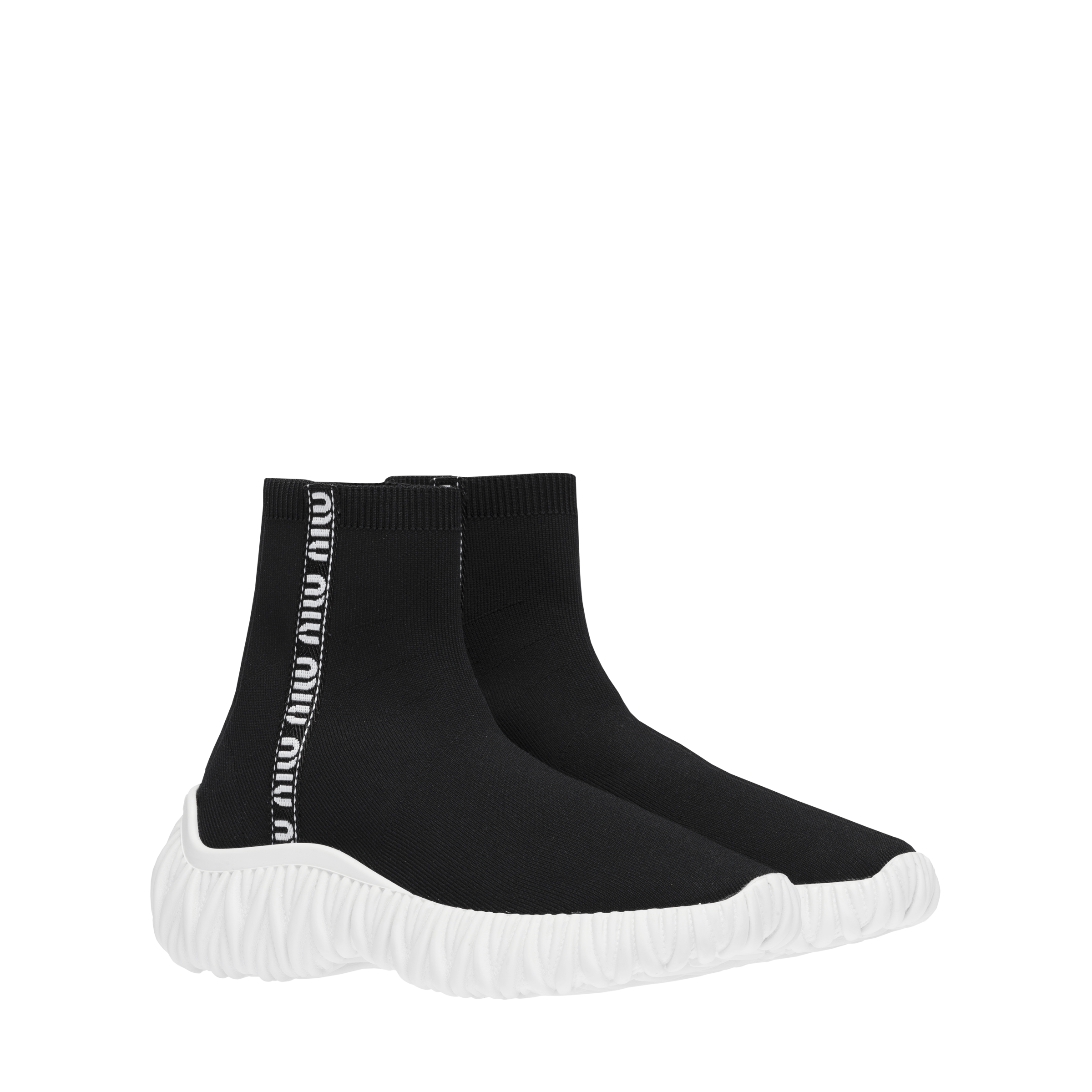 miu miu high top sneakers