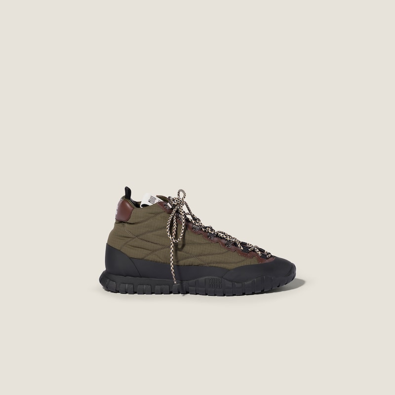 Tyre technical fabric sneakers