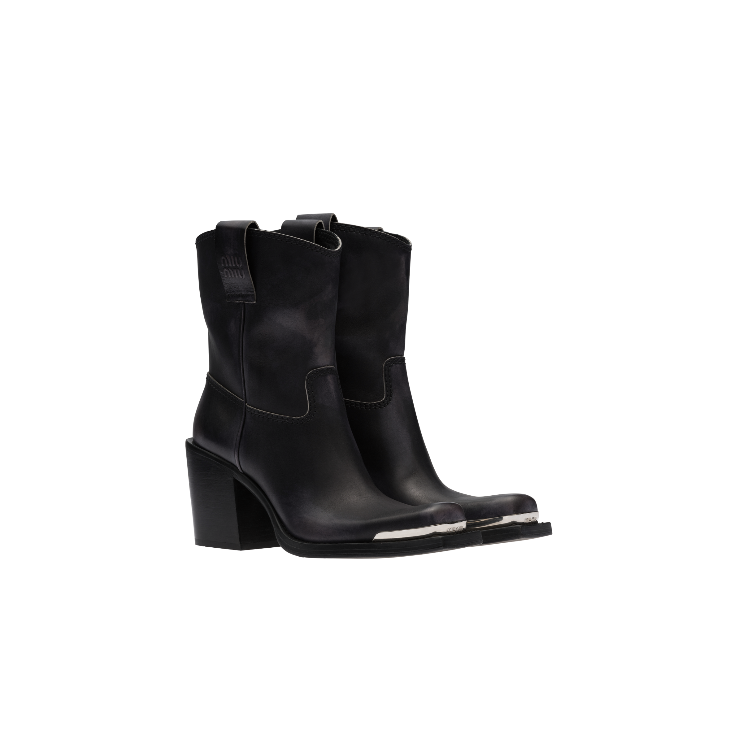 Leather Booties Black Miu Miu nuuk-led-tiranga-rope-light-9mtr-120-at-rs-954-piece-in-new-delhi-id