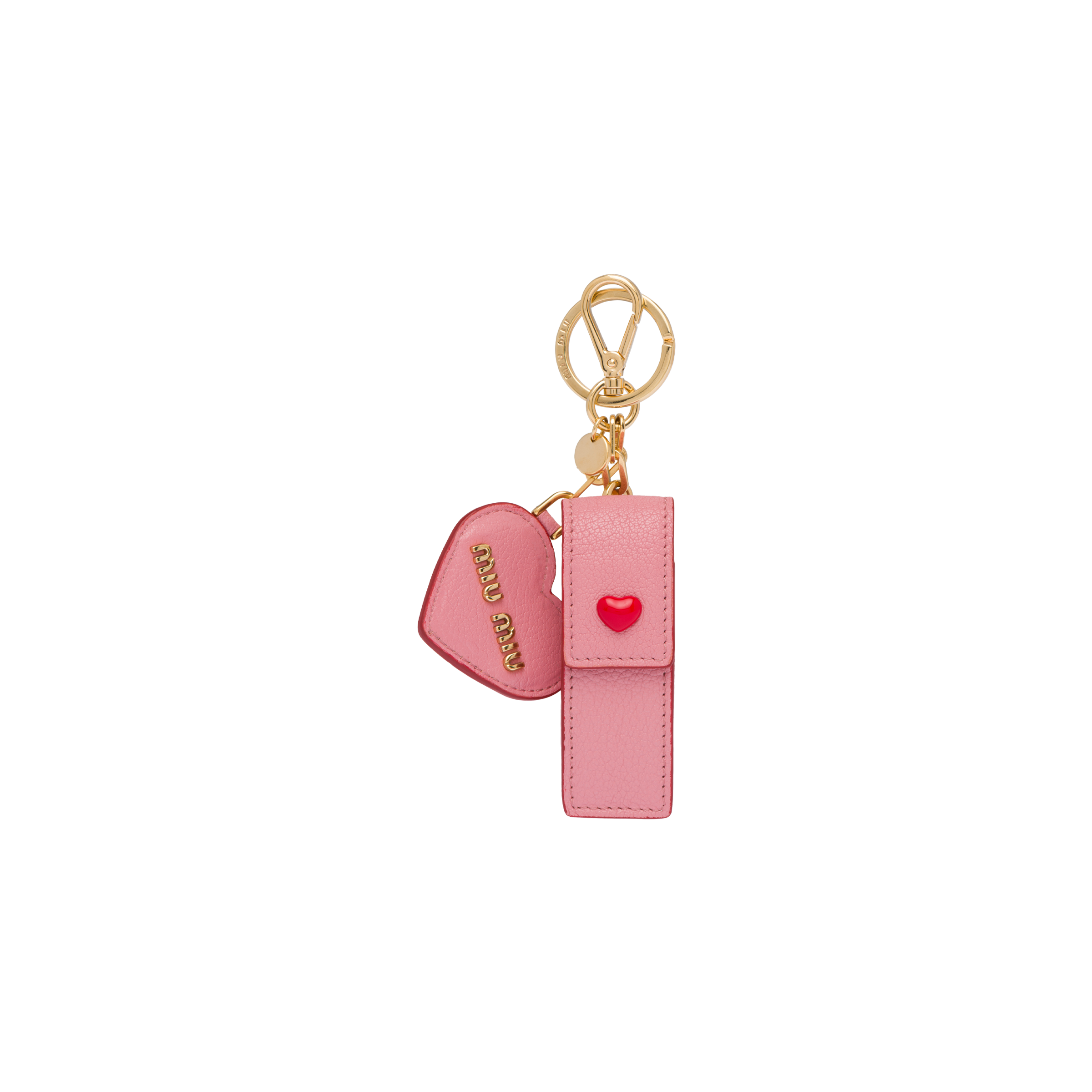 ミュウミュウ MIU MIU キーホルダー リップスティック ケース