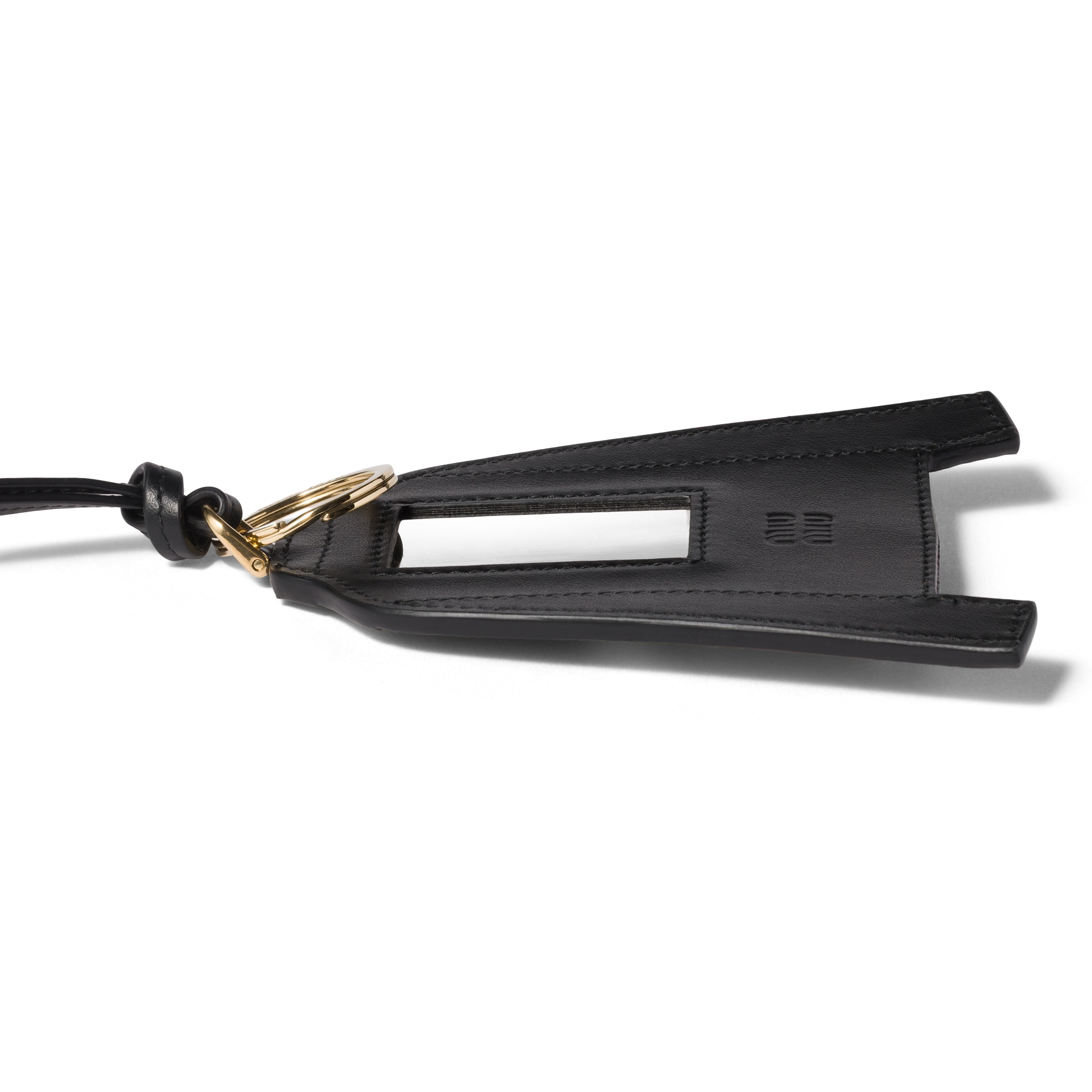 Miu Miu Leather Key Ring Trick In Multi