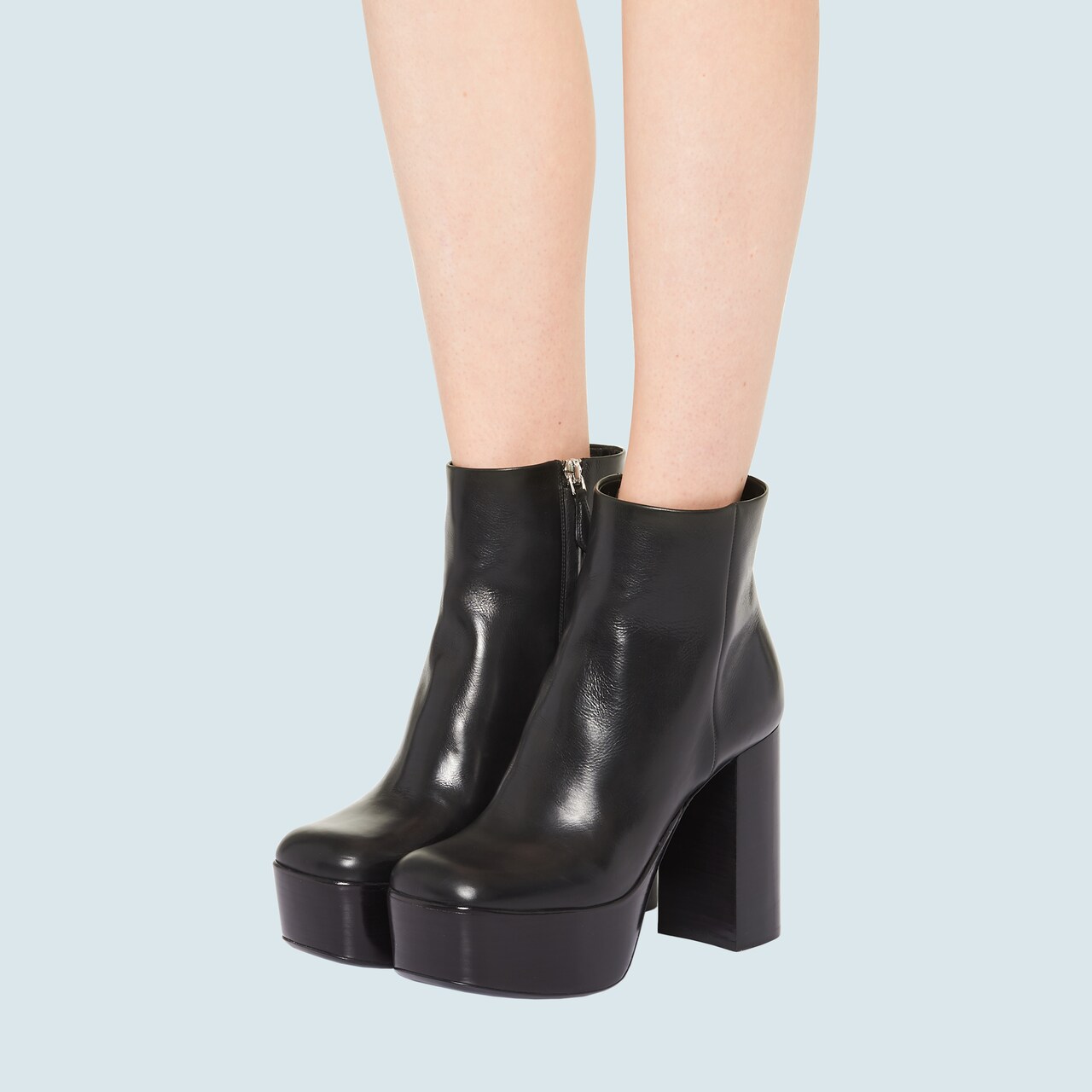 Platform booties clearance
