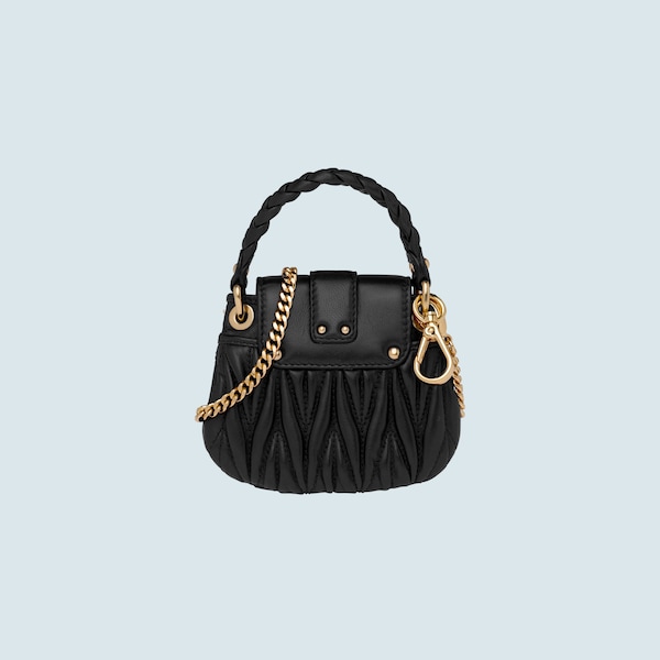 Miu miu matelasse mini bag Clearance