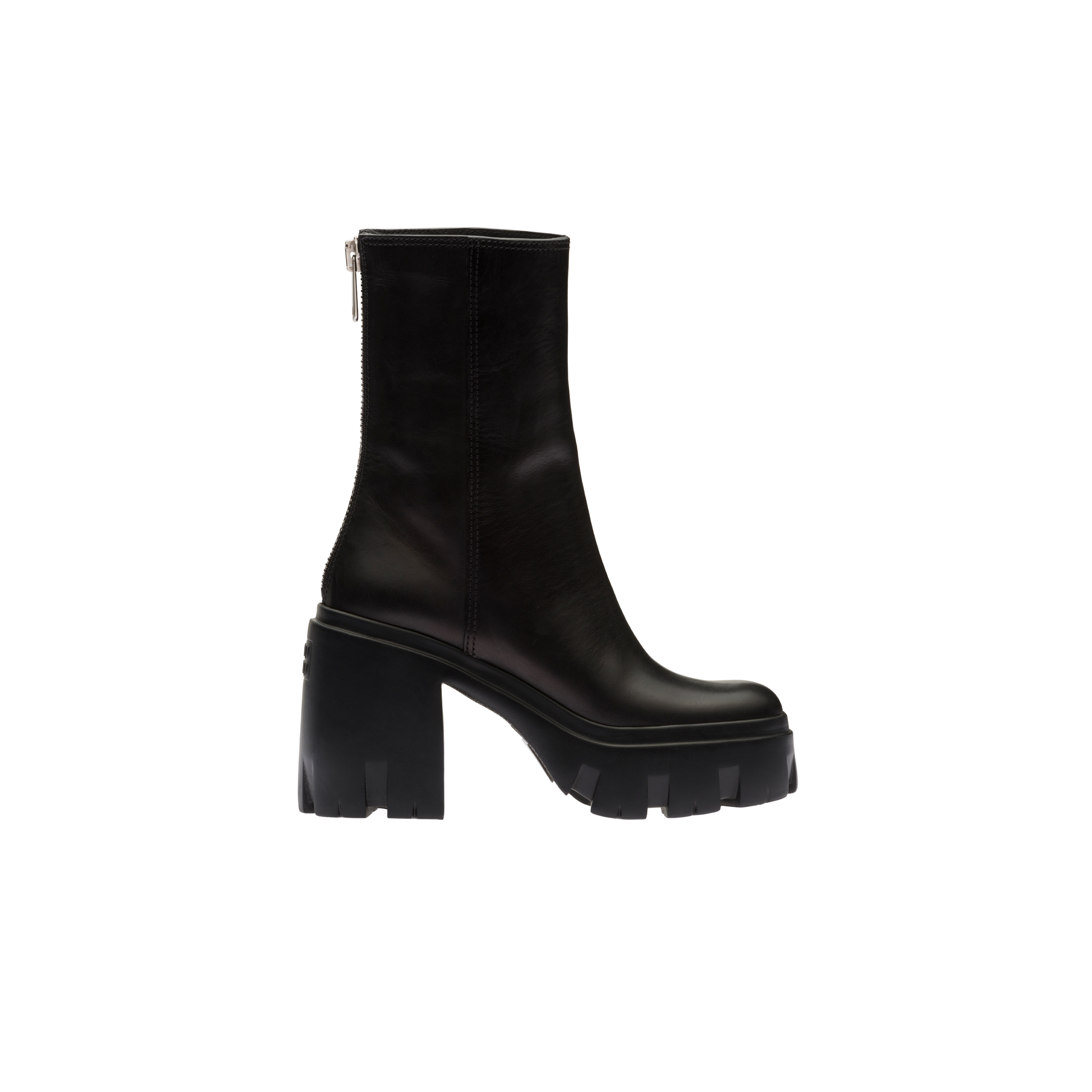 Miu miu hotsell leather ankle boots