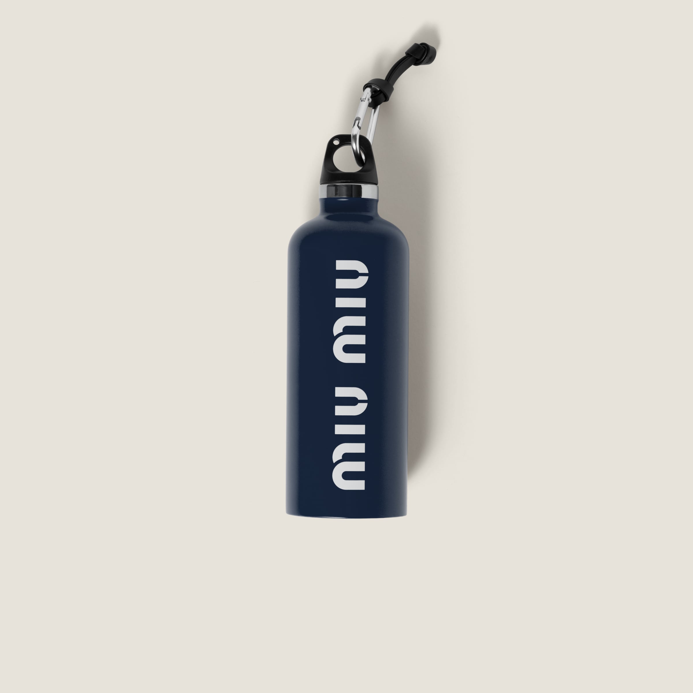 Miu Miu Stainless Steel Water Bottle In Green