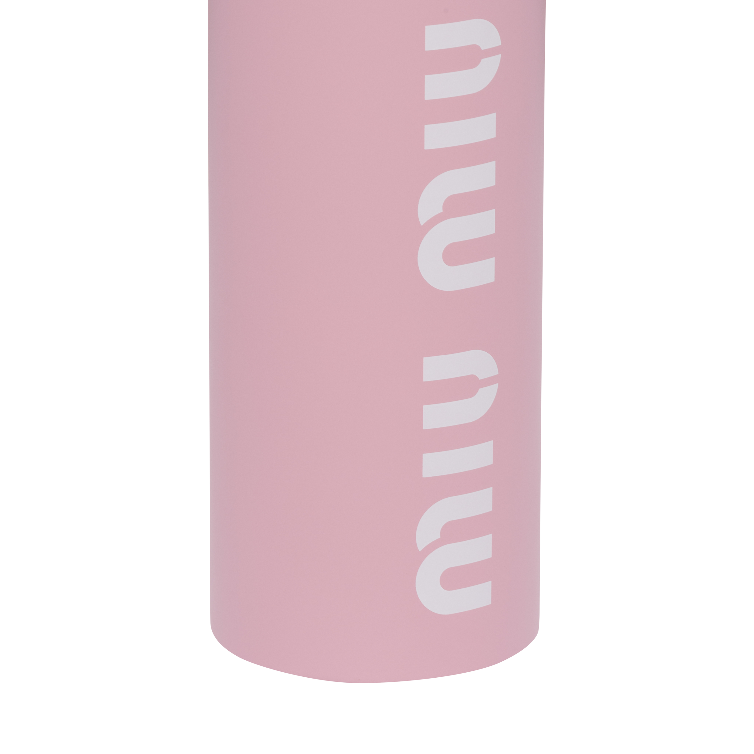 ピンク/ホワイト ステンレススティール ウォーターボトル 500ml | Miu Miu