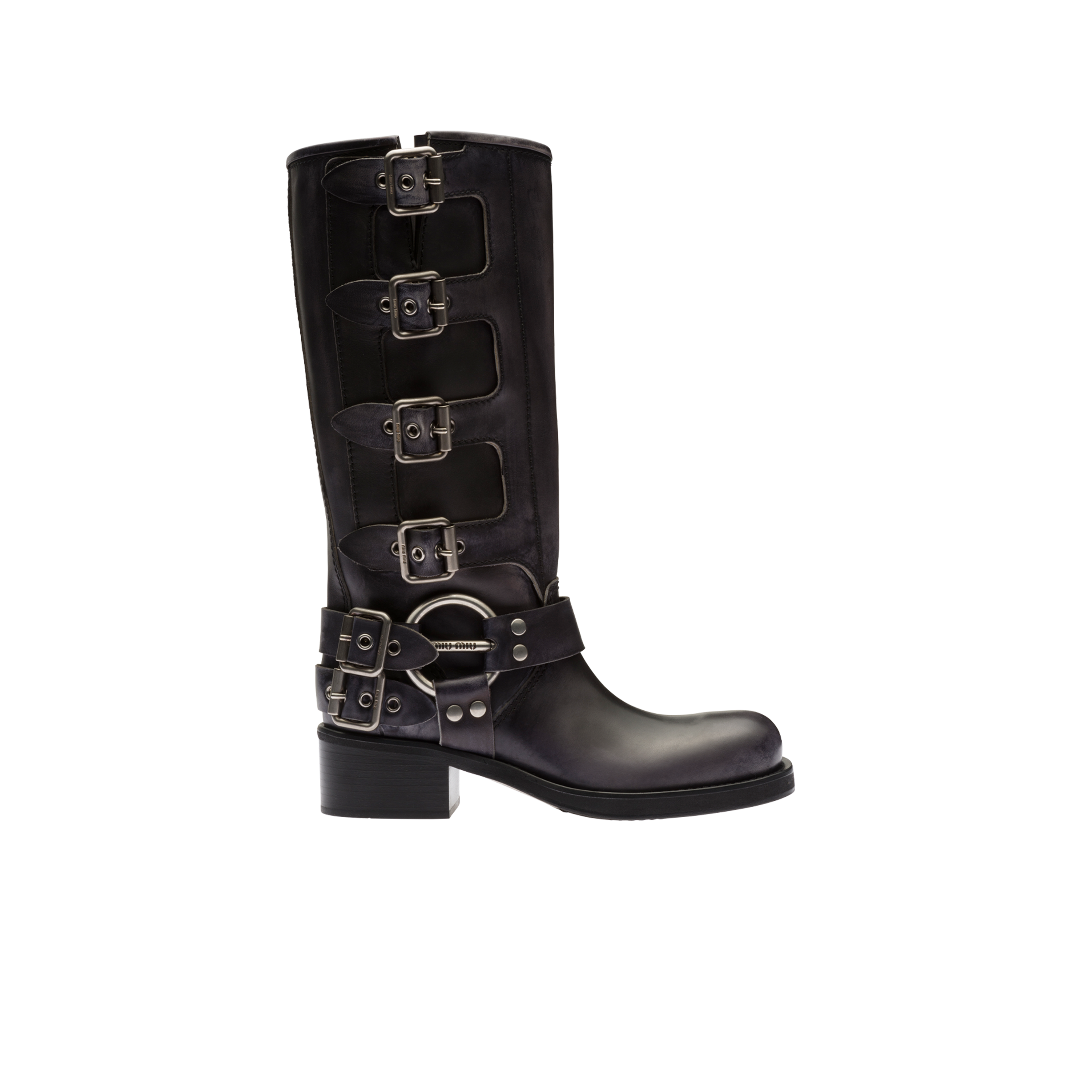 Miu miu shop moto boots