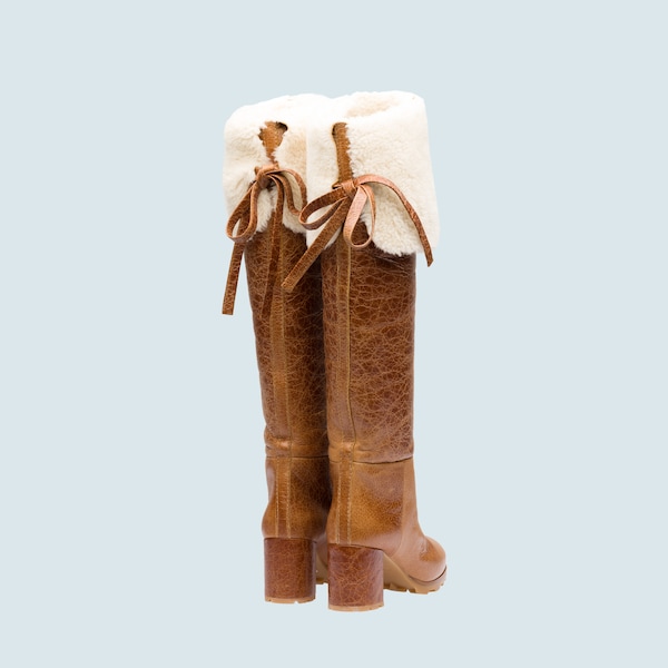 boots sheepskin