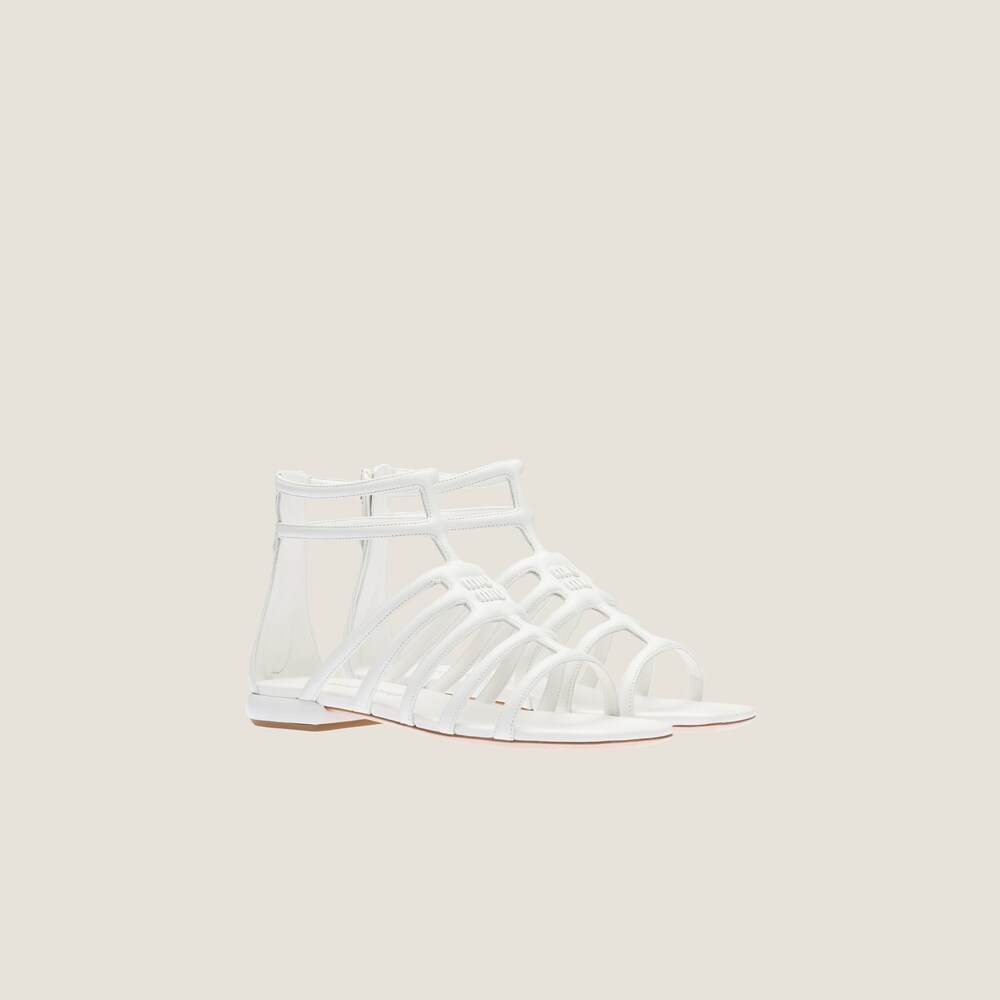miumiu.com | Sandali in pelle
