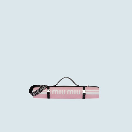Stainless Steel Water Bottle 500 Ml Pink White Miu Miu
