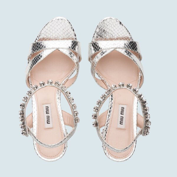 Sandales miu miu 2020 clearance