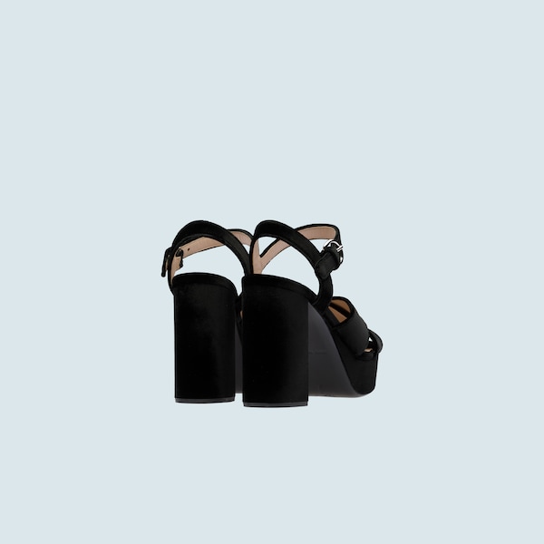 miu miu velvet platform sandals
