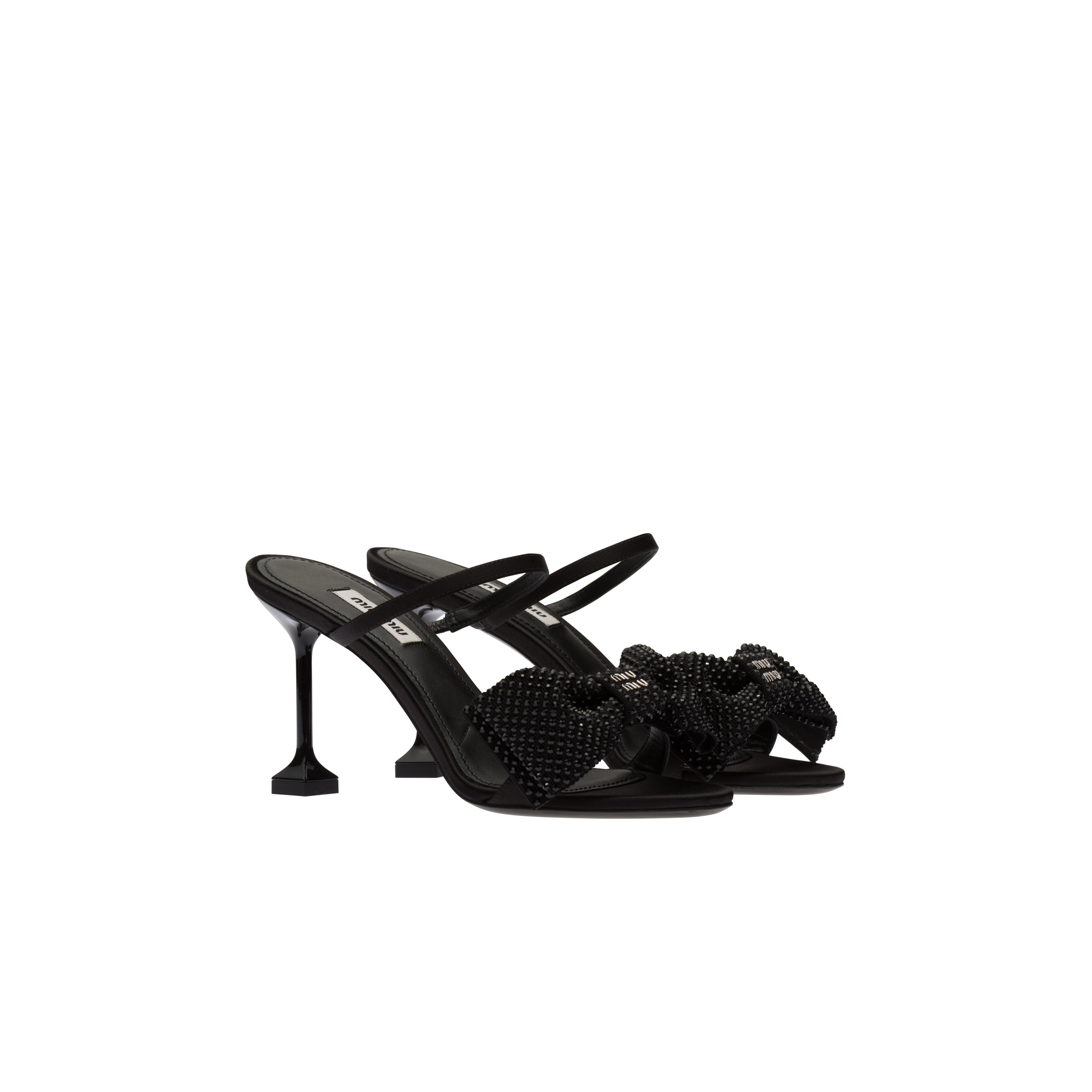 Miu Miu Bow Black Heels | informacionpublica.svet.gob.gt