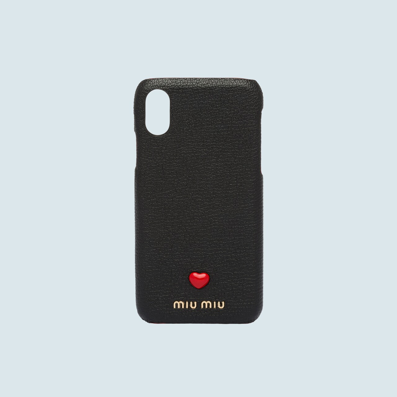 Wallpaper Madras Leather Iphone X And Xs Case Miu Miu 5zh058 2bc3 F0002 For Android Free