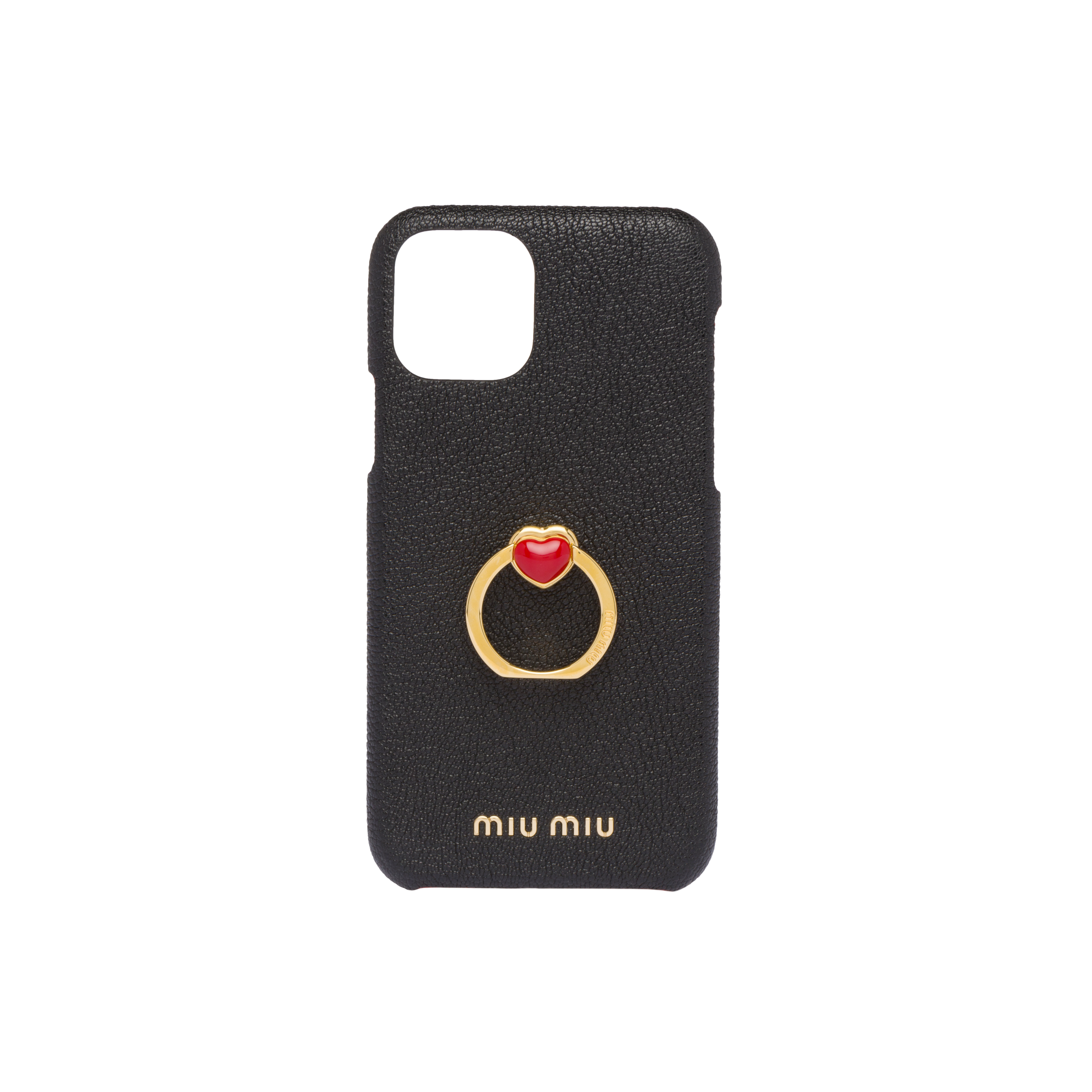 Madras Leather Cover For Iphone 11 Pro Miu Miu 5zh113 2caq F0002