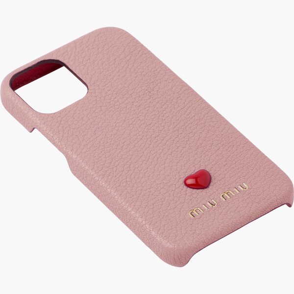 お得 Miumiu マドラスラブレザー ケース Iphone11pro ミュウミュウ モバイルケース カバー Parentfresh Com