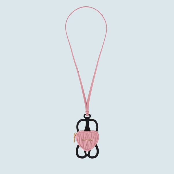 レディース エアポッド スマホ用レザーケース Miu Miu レディース エアポッド スマホ用レザーケース Miu Miu