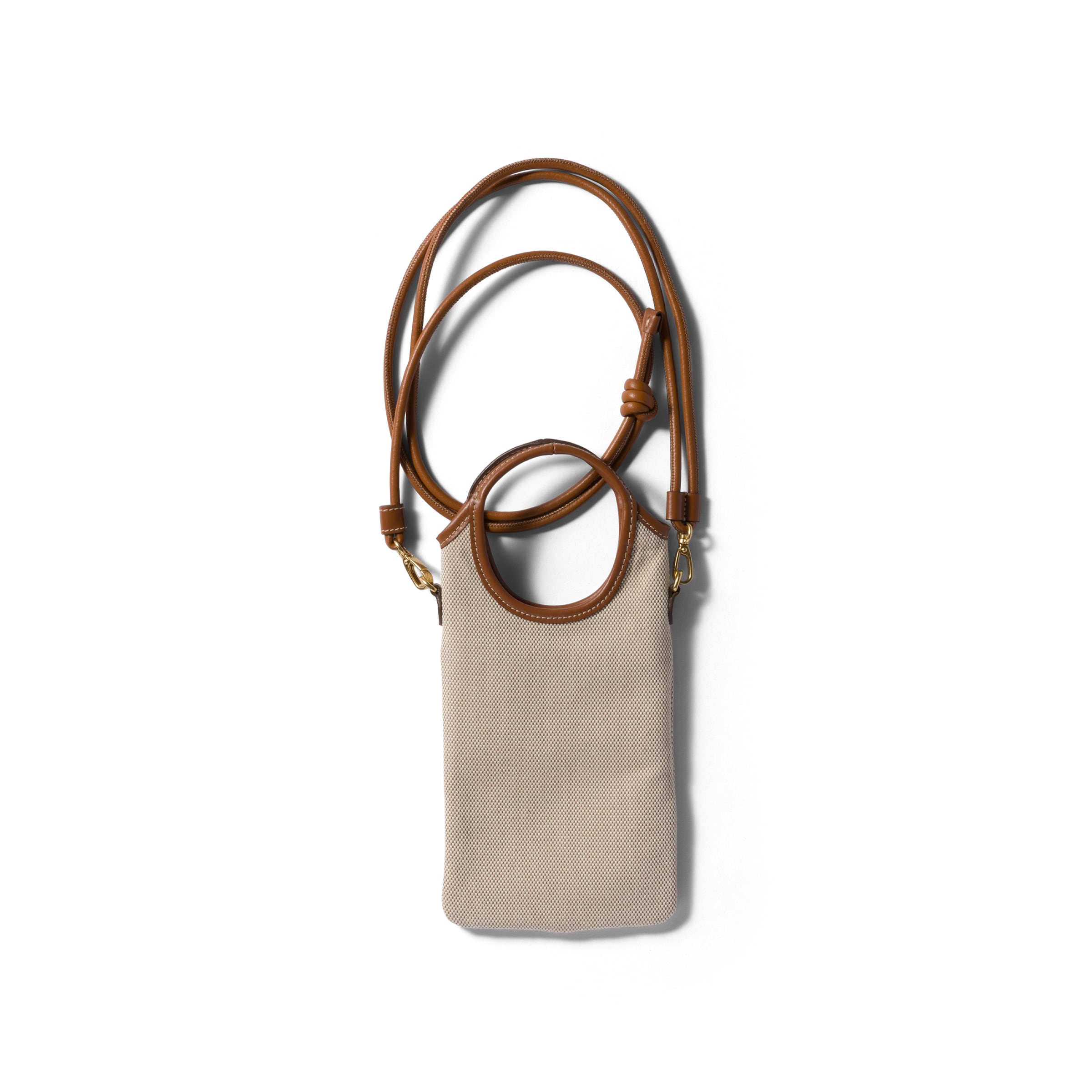 Miu Miu Canvas Smartphone Case In Pattern