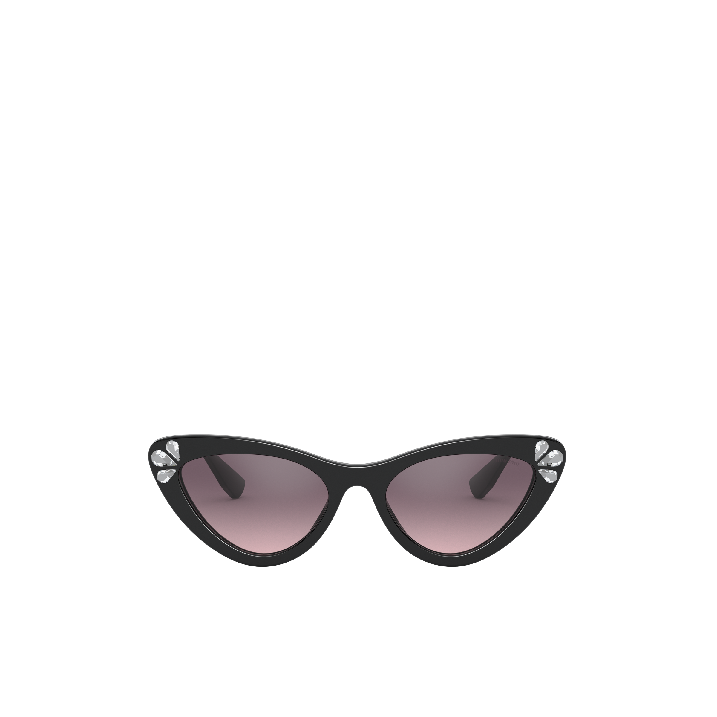 Miu miu glasses with crystals discount