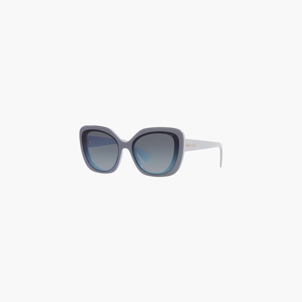 Miu Miu Logo sunglasses Denim to light
