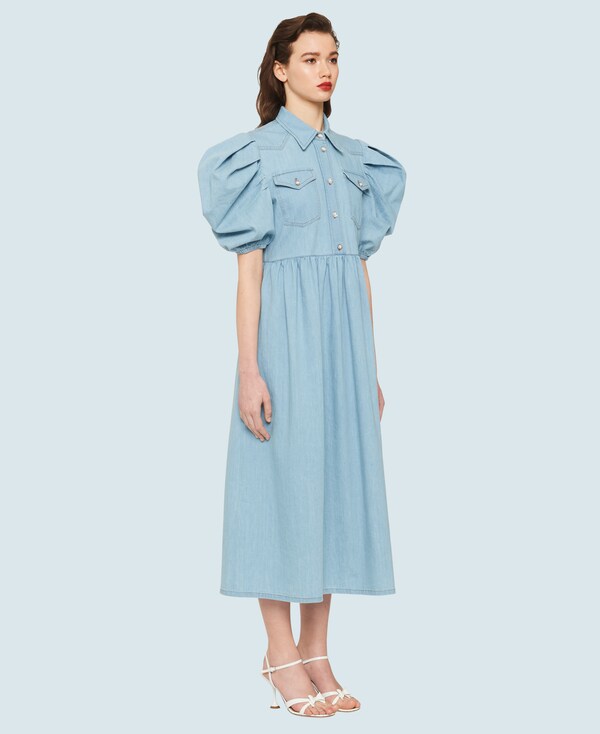 Next chambray dress clearance