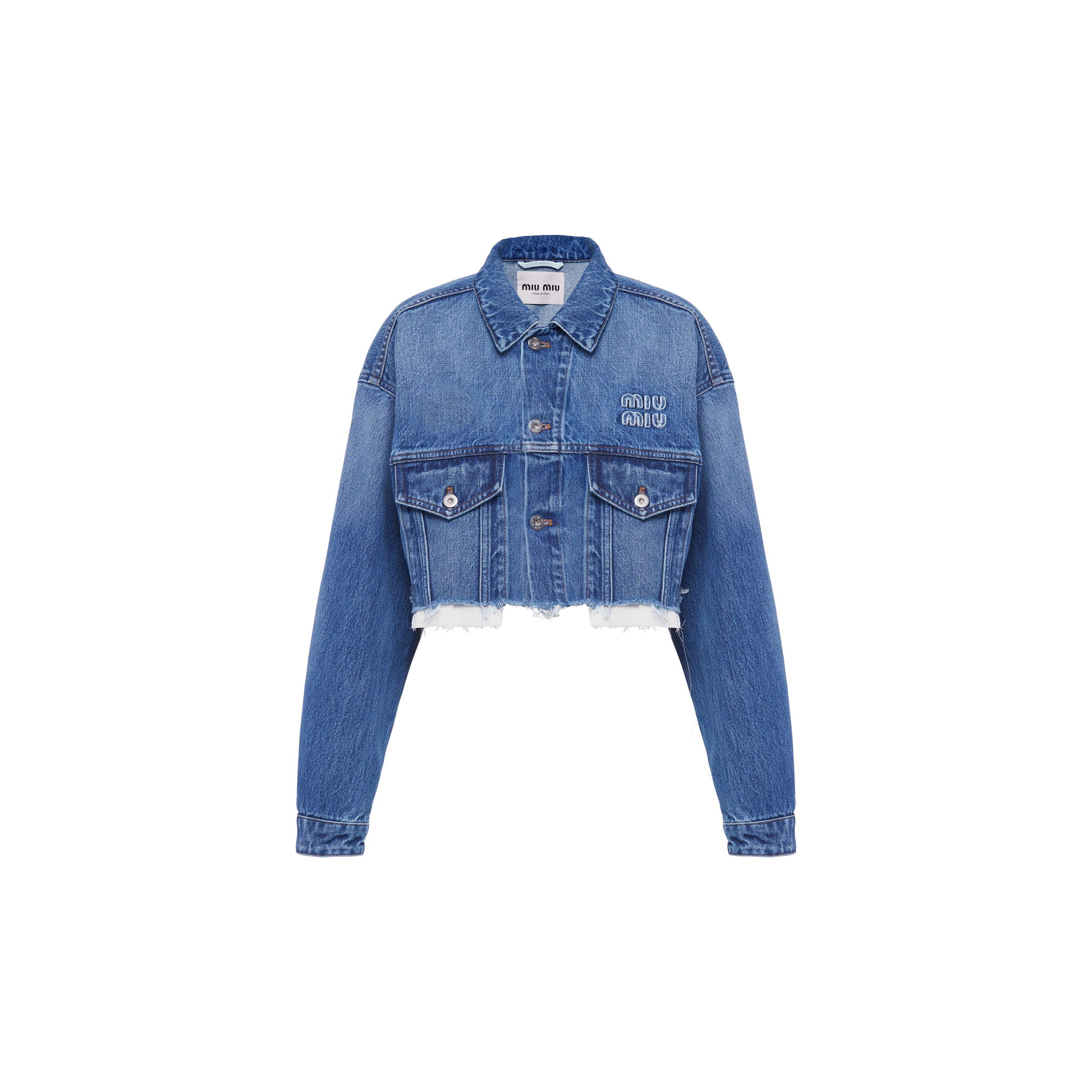 Miu miu jeans jacket sale