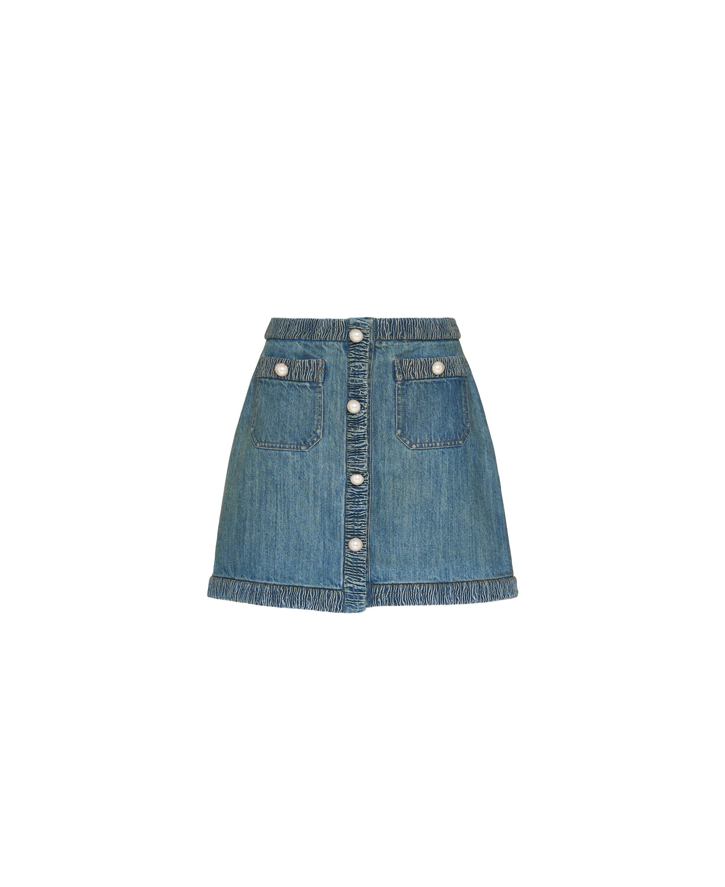 select denim skirt