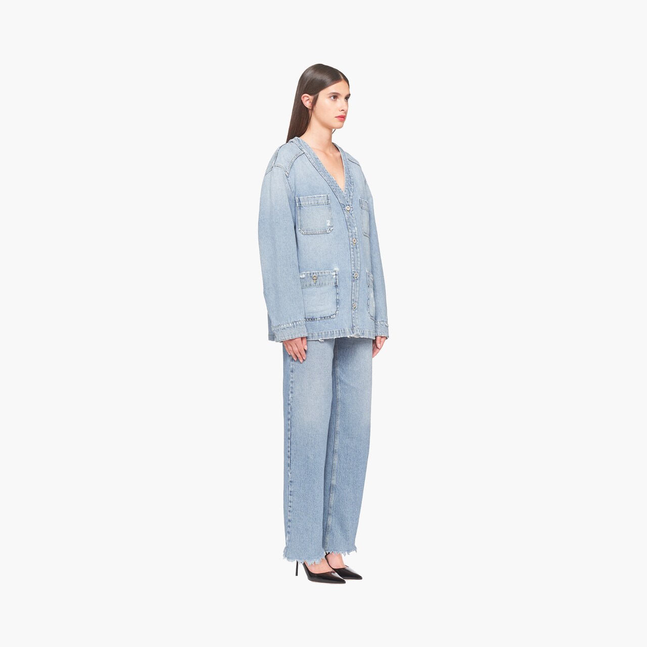 Denim jacket Navy | Miu Miu