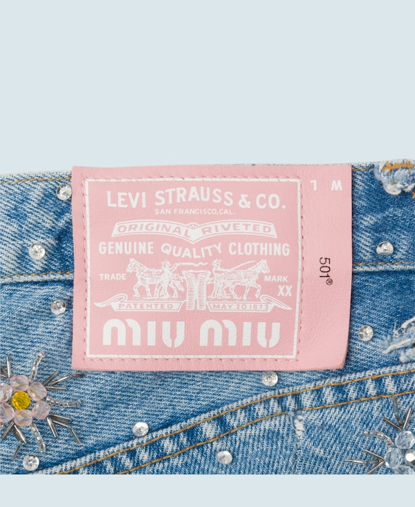 Miu miu x levis clearance