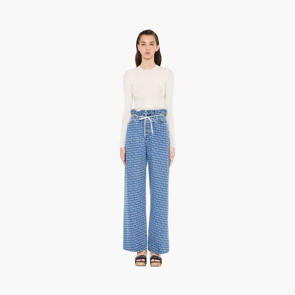 Denim jeans Light blue | Miu Miu