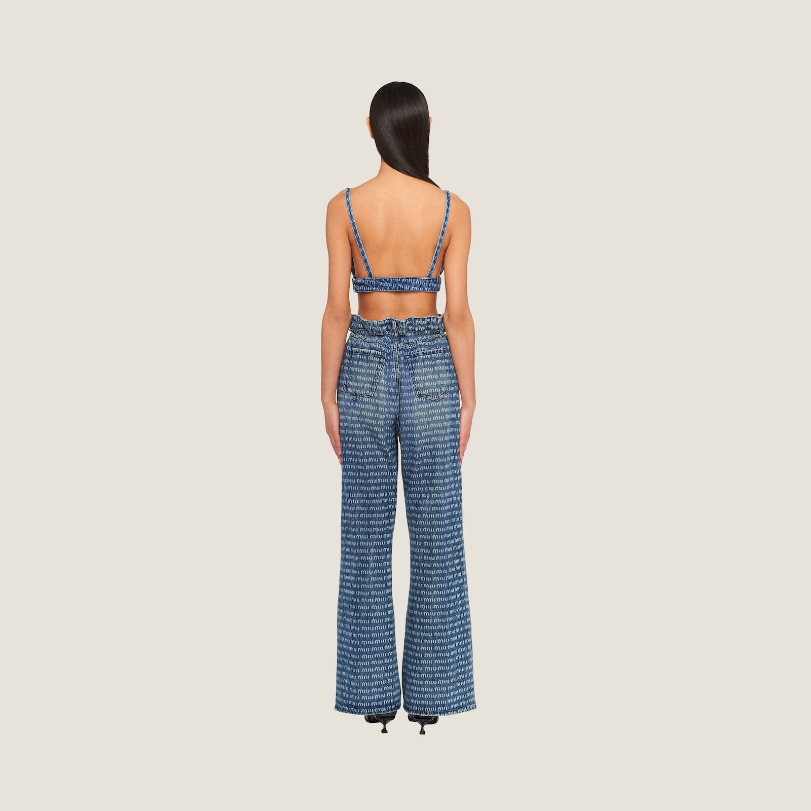 MIUMIU STRAIGHT-LEG PANTS STYLE 164