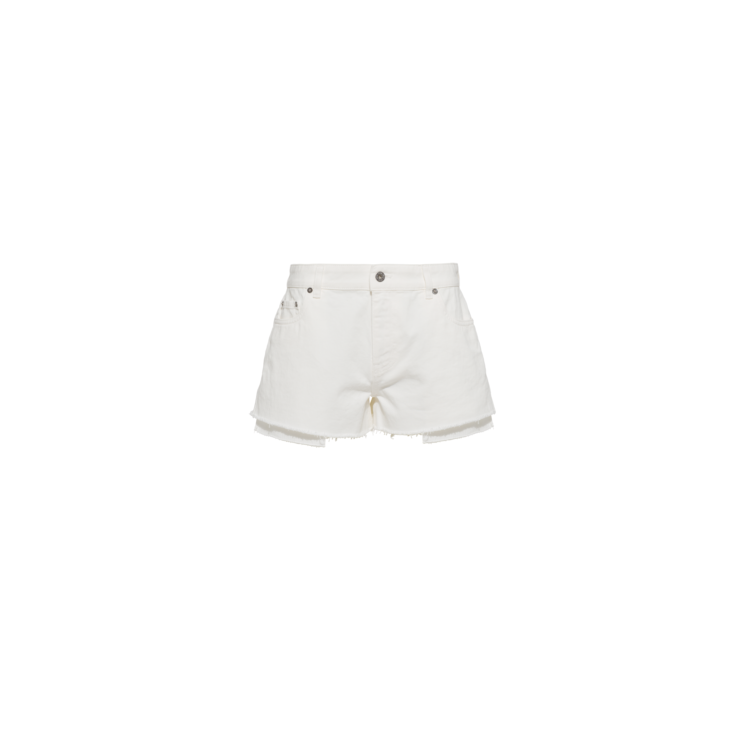 White jean outlet shorts png