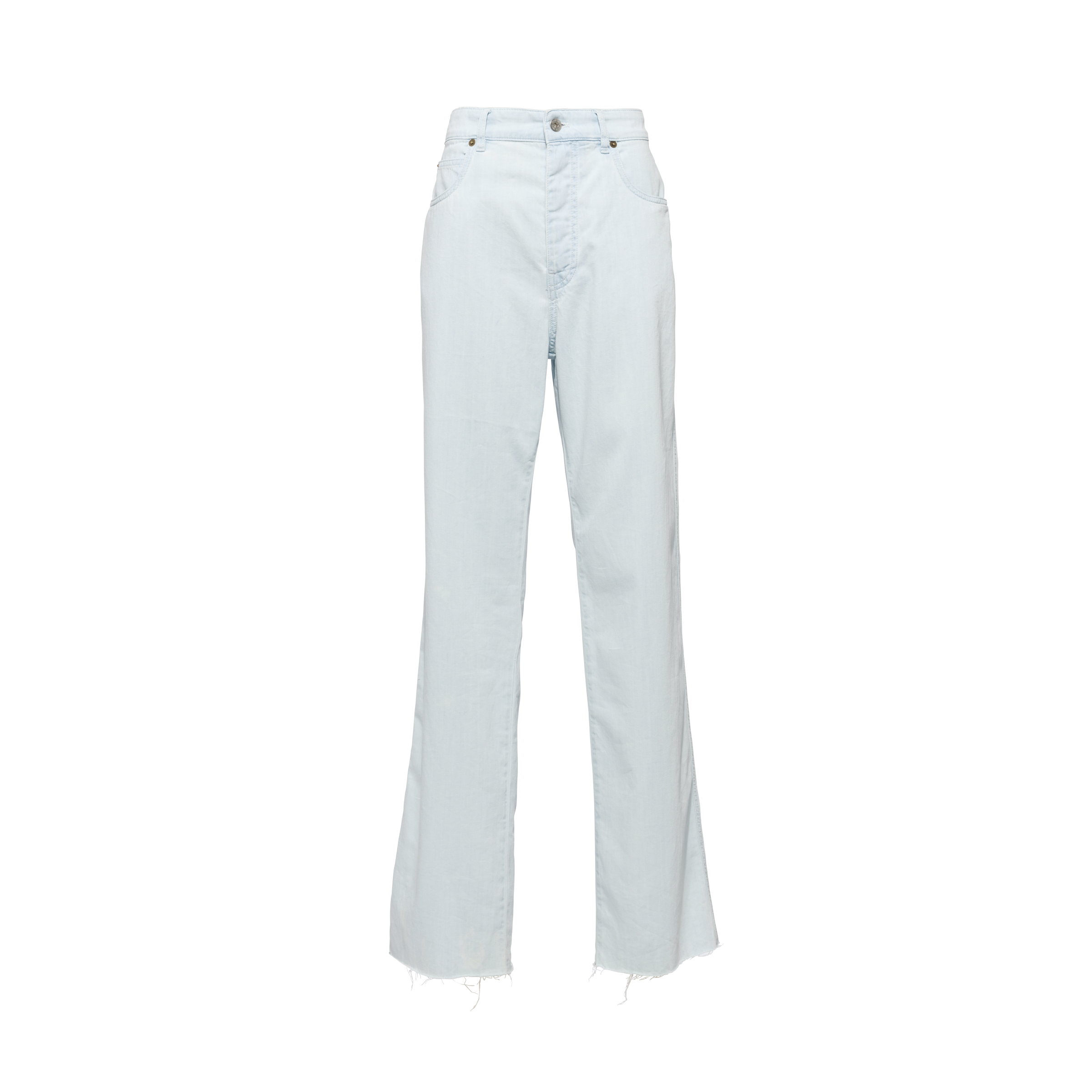Fivepocket denim jeans Light blue Miu Miu