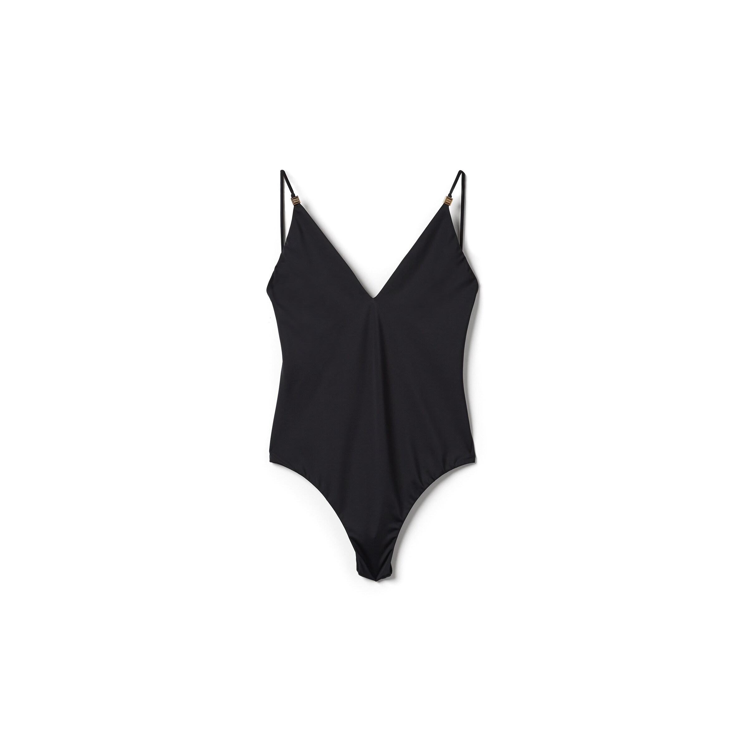 Miu Miu Costume Da Bagno Intero , Donna, Nero, Taglia 40