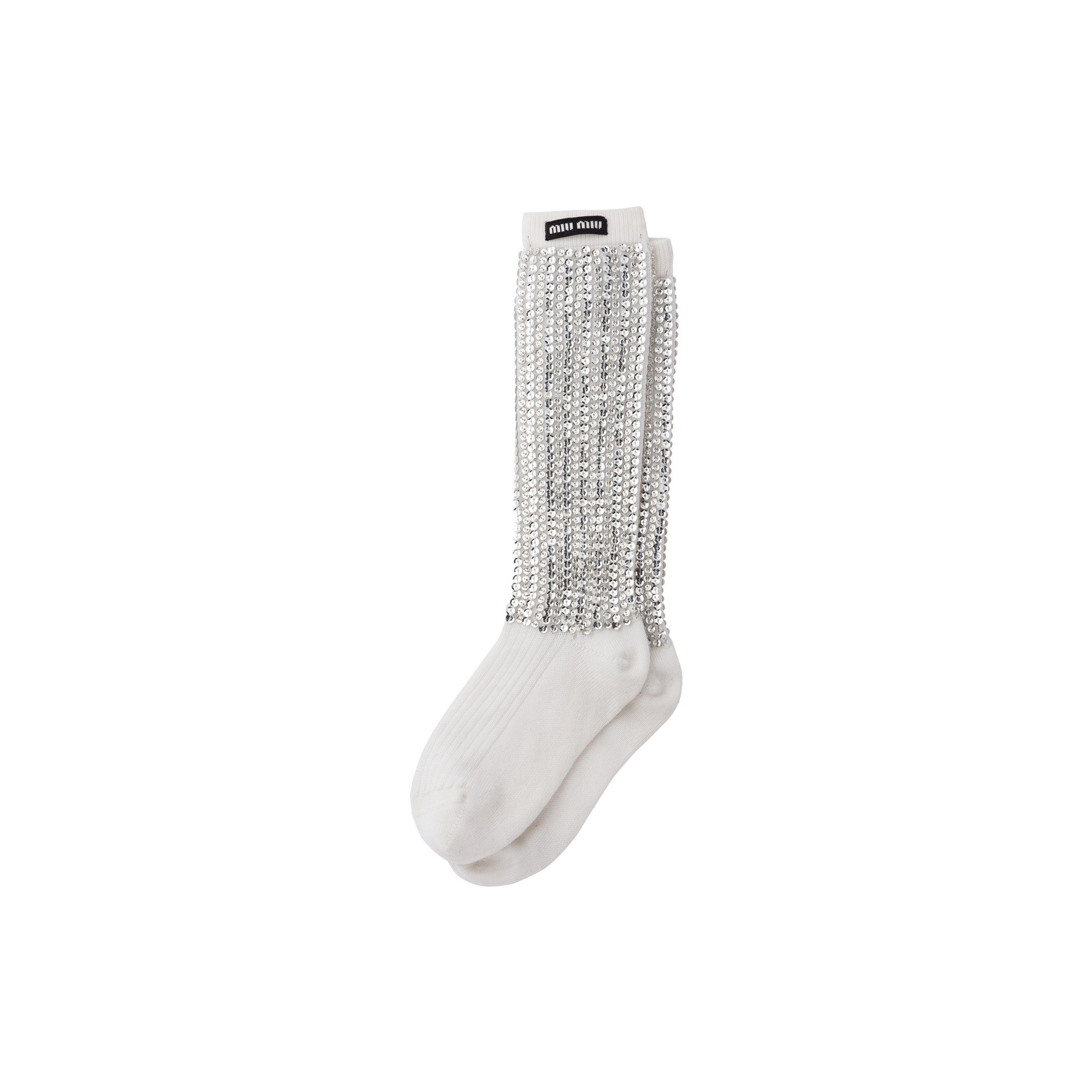 Wool socks White Miu Miu