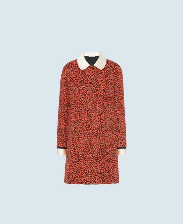 miu miu leopard dress