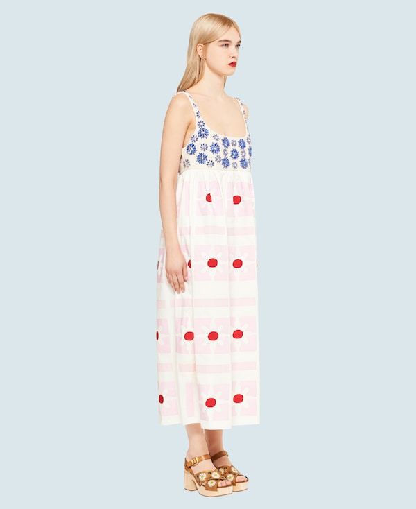 miu miu floral dress