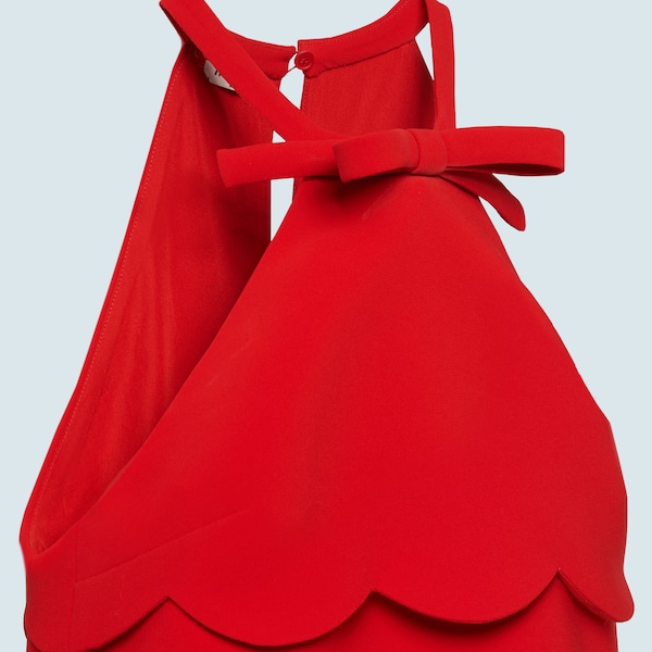 miu miu red dress