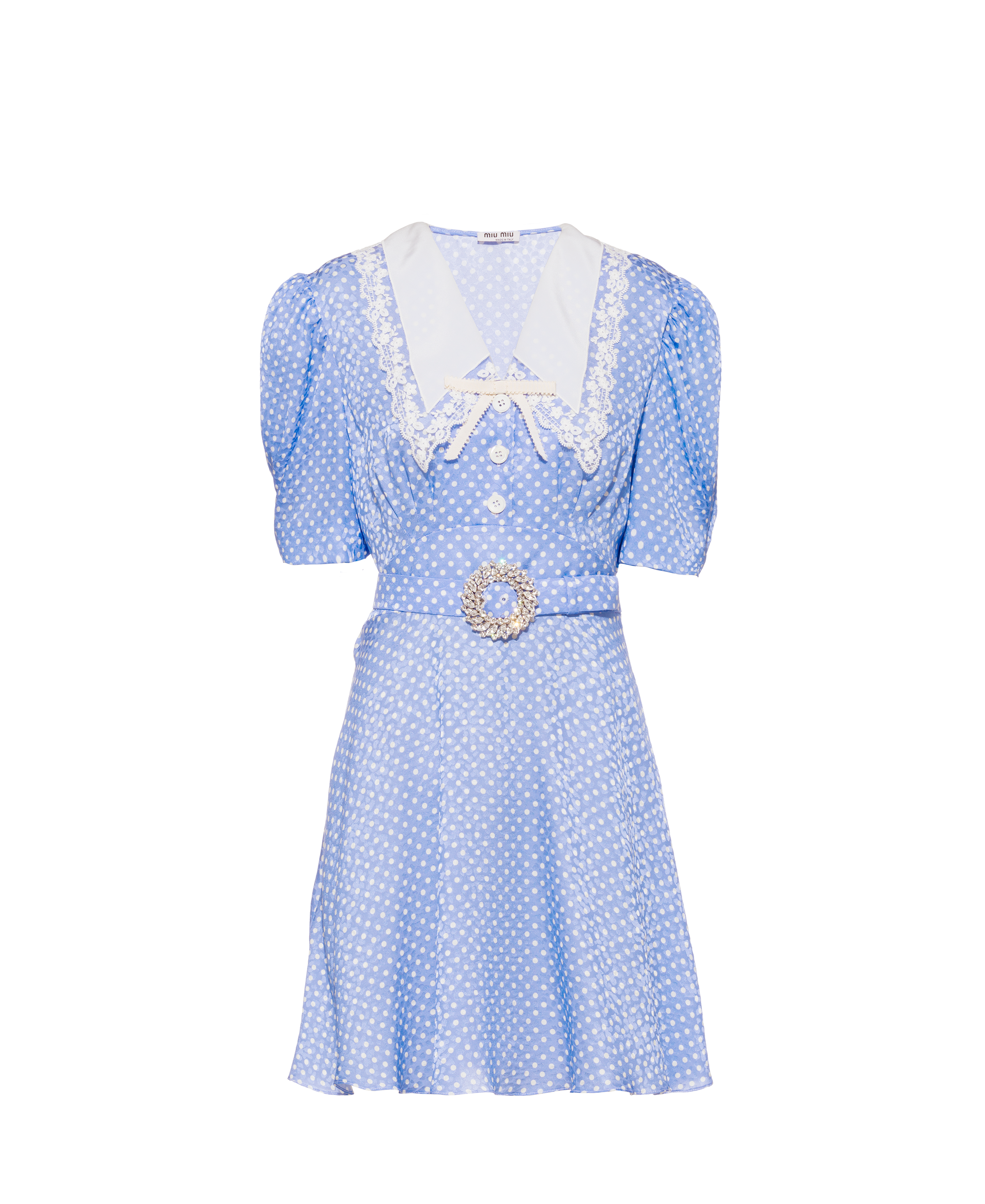 printed satin dress