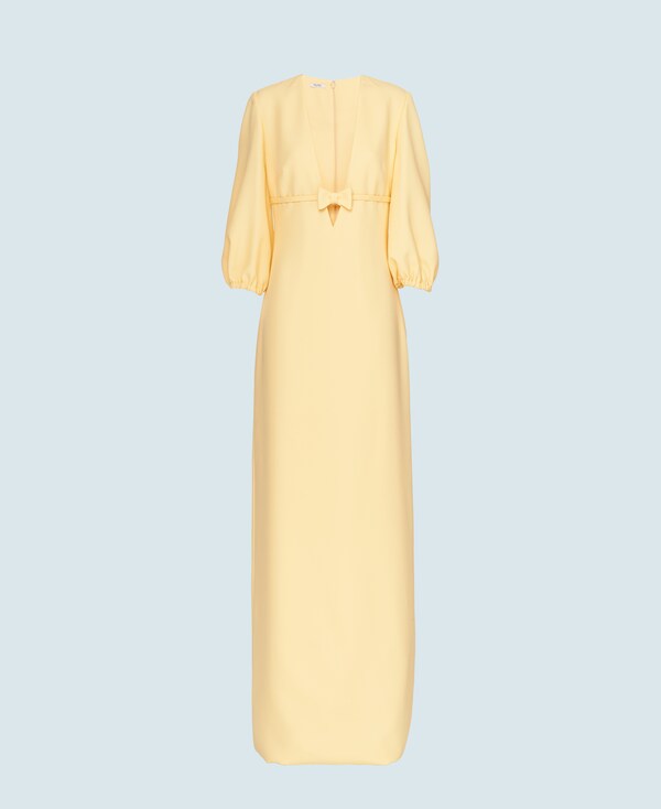 miu miu yellow dress