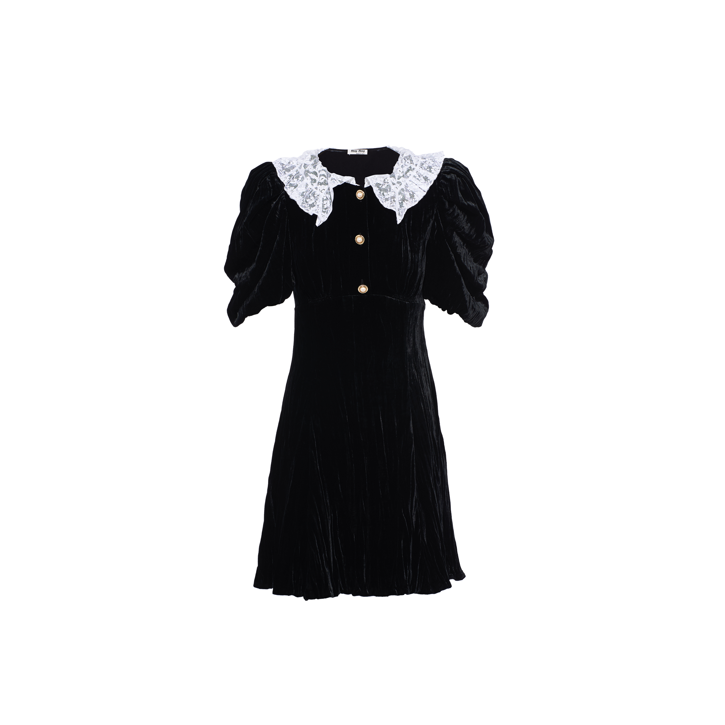 Miu miu velvet dress deals