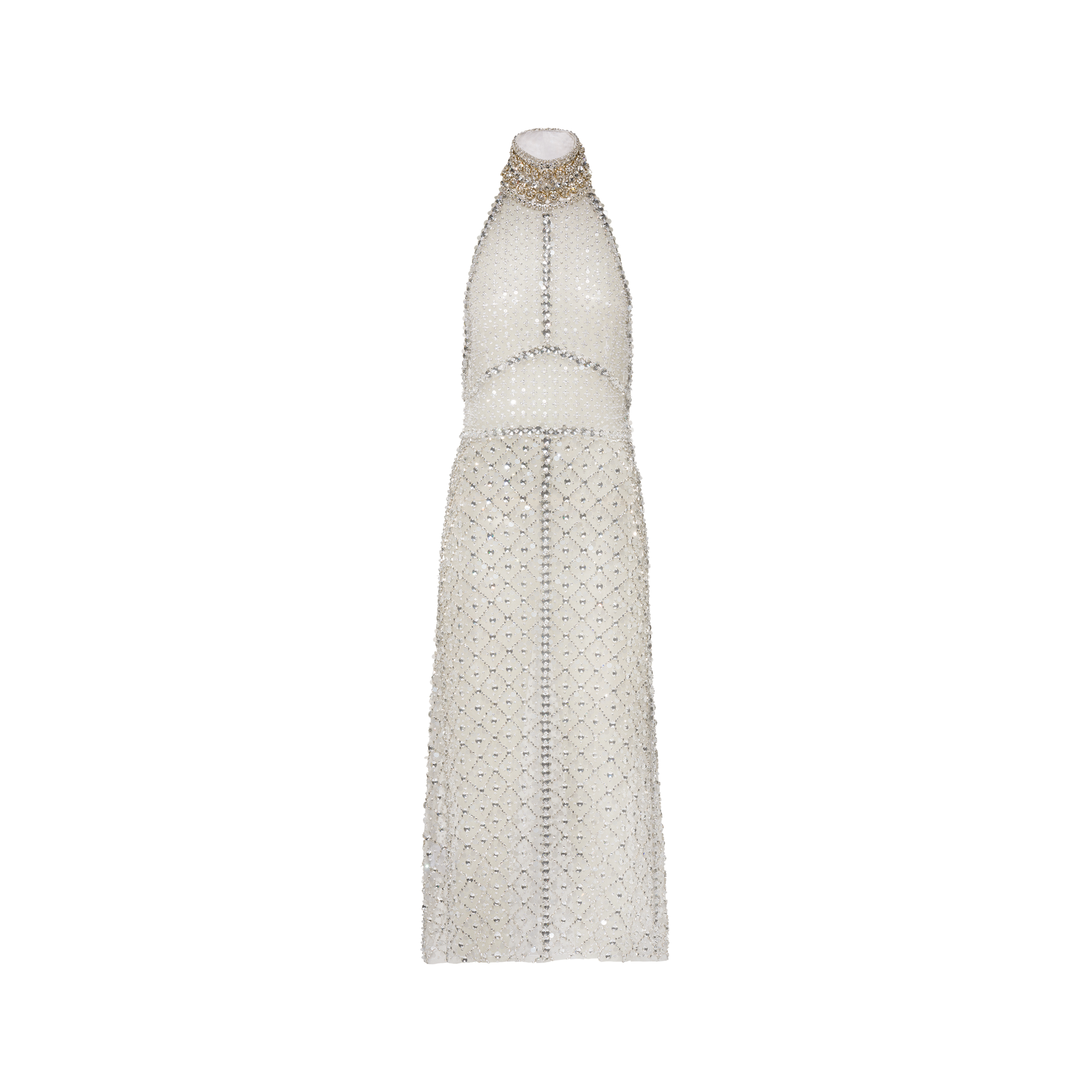 slim fit dress slacks Miu Miu // Star Embellished Halter Dress – VSP Consignment