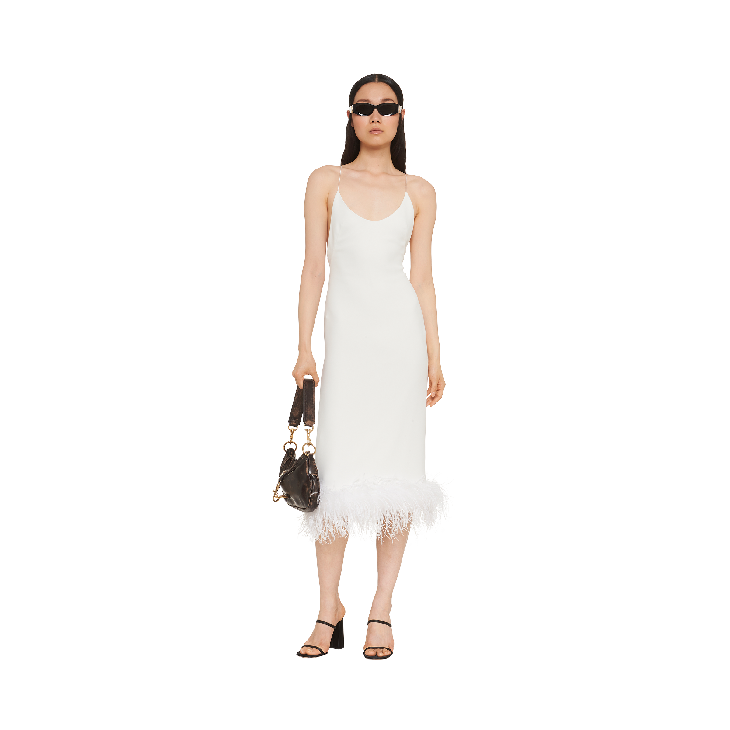 Miu miu 2025 feather dress