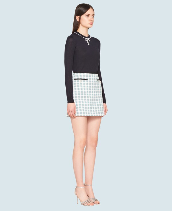 tweed skirt