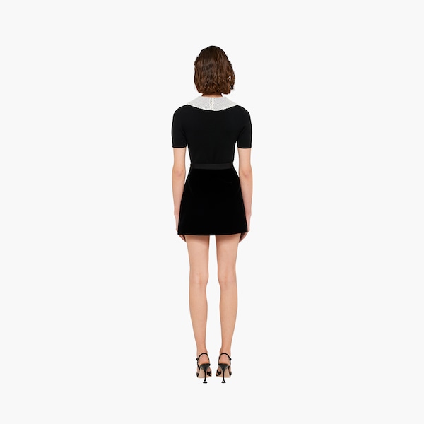 miu miu velvet dress