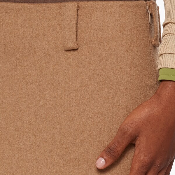 Gonna a tubino in cammello Cammello | Miu Miu