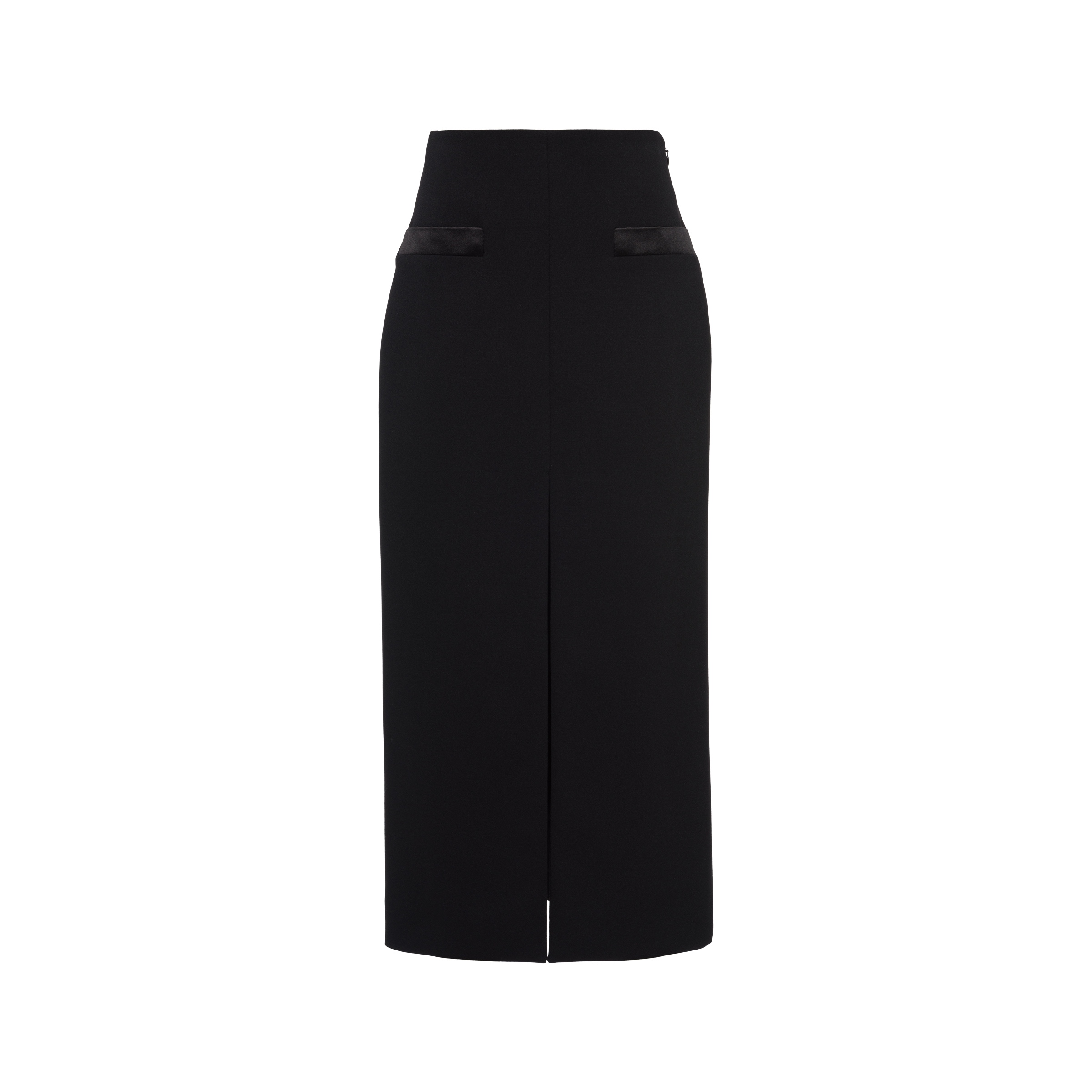 Long grain de poudre skirt Black | Miu Miu