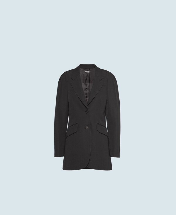 Miu miu black jackets clearance
