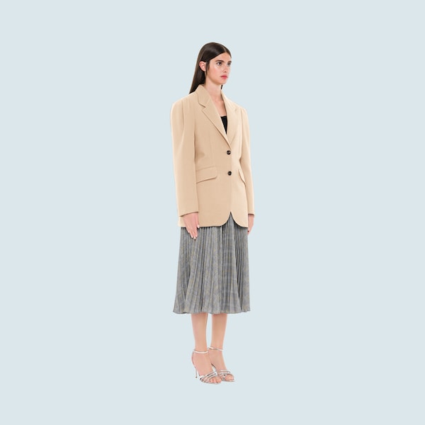 Blazer gabardine clearance