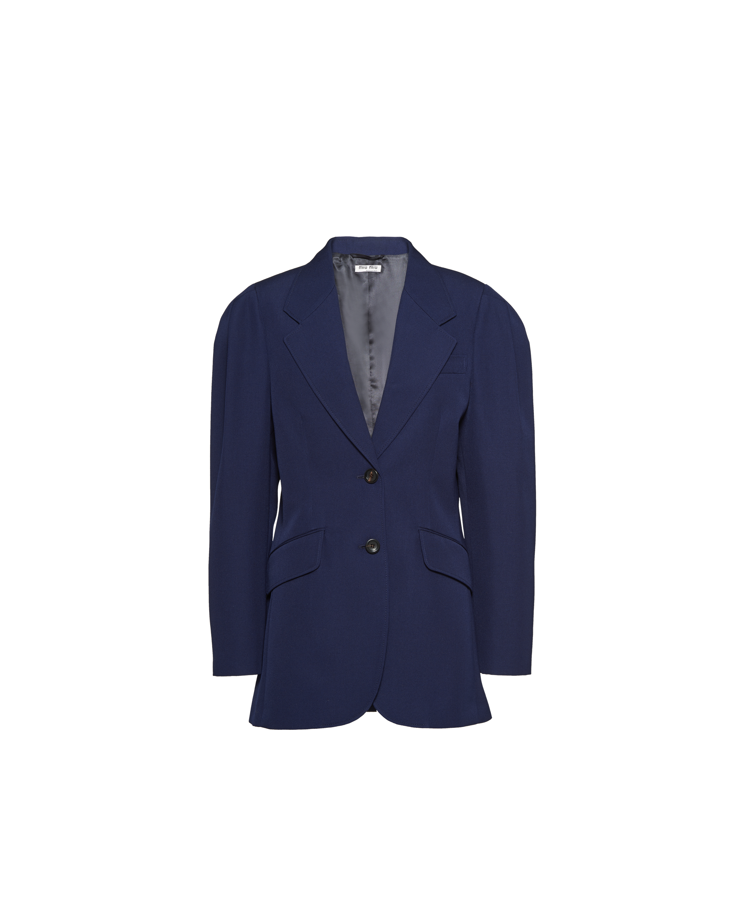 miu miu blue coat
